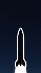 Launching into the Future A Rocket's Ascent into the Cosmos