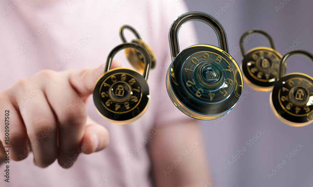 Aufkleber safeguard your data! explore robust password strategies and enhance your online security.