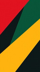 Pan African colors background for Juneteenth,  Black History Month. and Kwanzaa.