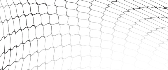 Mesh texture for fishing nets. Seamless pattern for sportswear or soccer goal, volleyball net, basketball hoop, hockey, athletics. Abstract net background for sports