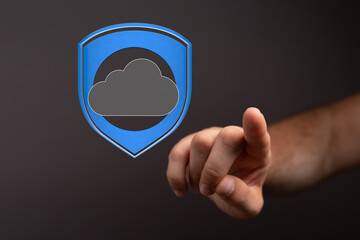 Cloud security, data protection, secure storage, cyber safety, digital privacy, cloud computing,...