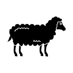 Sheep Icon Glyph