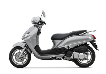 Silver Scooter: Images & Specs