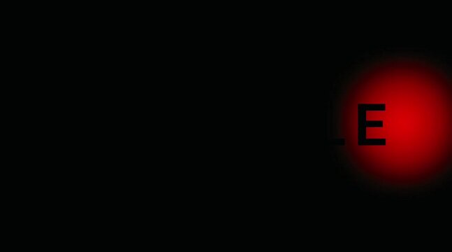 Big Sale : Glowing red spotlight illuminating the word &lsquo;BIG SALE&rsquo; in  black background. Slight neon glow and a mysterious. Big Sale  template design for social media and website.  