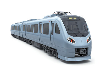 Naklejka premium Modern Electric Train - Rail Transit