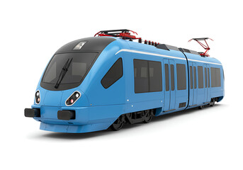 Naklejka premium Modern Electric Train Design