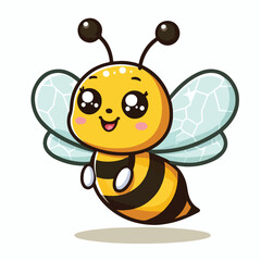 Vector Cartoon Bee