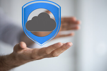 Cloud security, data protection, cyber safety, digital shield, secure storage, online privacy,...