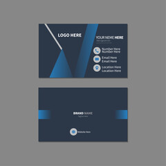 Business card and modern design creative template
