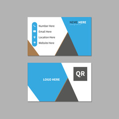 Business card and modern design creative template