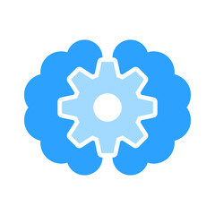 Artificial Intelligence - AI Icon Illustration