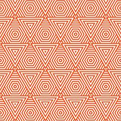 Triangle and hexagon backgrounds with a procedural texture and swatchable orange / 三角形と六角形の背景素材 プロシージャル テクスチャ スウォッチ対応 オレンジ