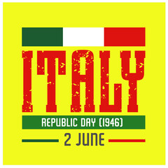 Italy - Republic Day (1946) 2 June Celebrated 36.ai