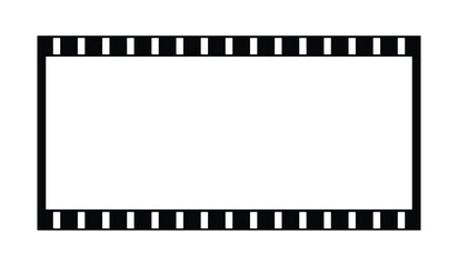 film strip frame background vector design template