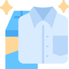 Cleaning clothes icon