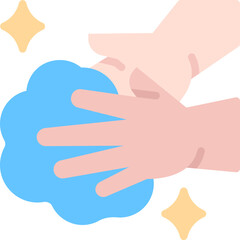 Washing hands icon