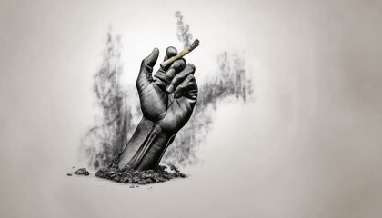 World No Tobacco Day. Healthy living and smoke-free airspace.