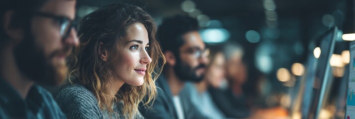 ミーティングをする人々