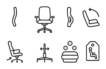 Ergonomic office chair features and adjustments for optimal comfort