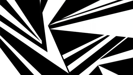 Futuristic Geometric Interface with Abstract Shapes