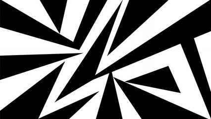 Futuristic Geometric Interface with Abstract Shapes