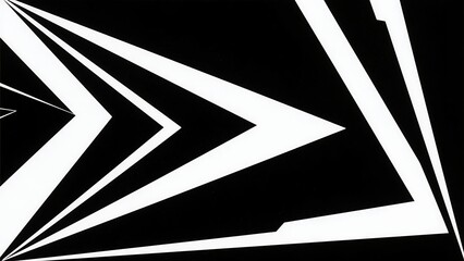 Futuristic Geometric Interface with Abstract Shapes