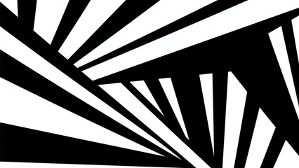 Futuristic Geometric Interface with Abstract Shapes