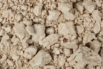 Natural Fresh Yeast Texture Macro Shot.