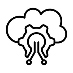 Cloud Automation Icon