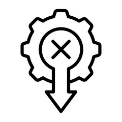 Error Reduction Icon