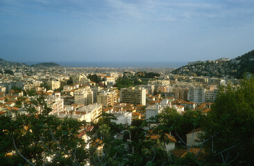 Naklejka premium Nice, 06, Alpes Maritimes, région Provence Alpes Côte d'Azur, France