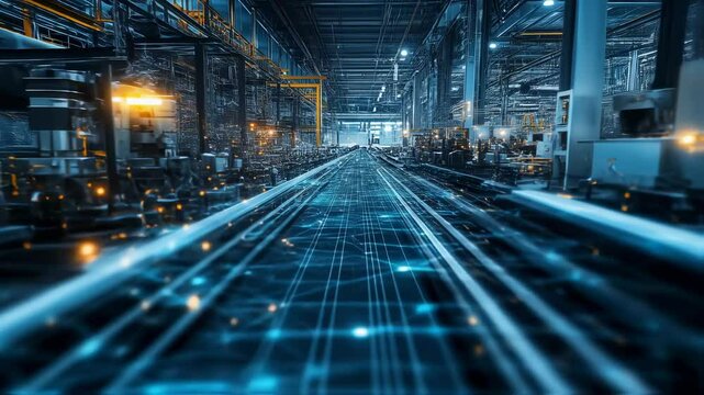 Digital transformation and industrial revolution in complex factory setting