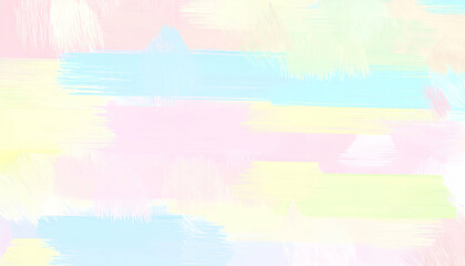 Pastel Brushstrokes Abstract Painting Background