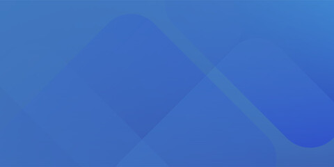 Minimal geometric background. Blue elements with fluid gradient. Dynamic shapes composition. Vector illustration