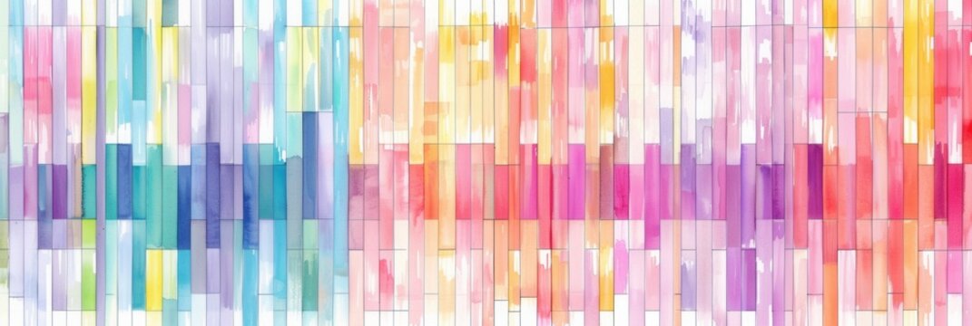 Abstracto geom&eacute;trico de barras pastel