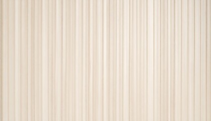 Obraz premium シンプルなクリーム色の背景に縦方向の細かな凹凸ストライプが入り、高級感を漂わせる上品な質感のテクスチャデザイン