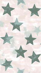 Fototapeta premium Minimal star pattern with uniform five-pointed layout, great for seamless digital design, wallpapers, and surface repetition.
