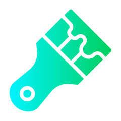paint brush Gradient icon