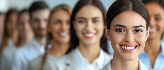 Obraz premium portrait of a young business woman