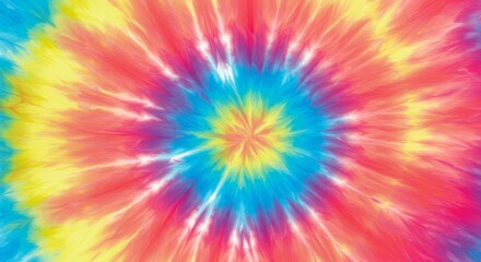 Abstract Colorful Tie Dye Background Pattern Illustration
