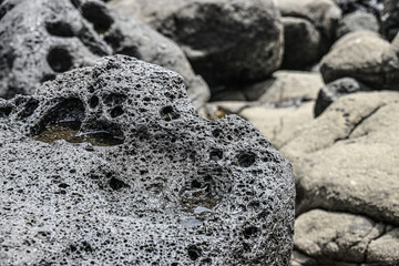 Afrique Senegal île de Ngor ocean Atlantique roche rocher volcanique
