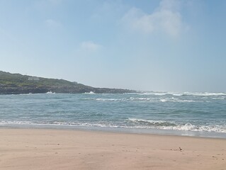 beach and sea