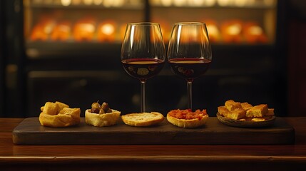 Romantic Red Wine Tasting with Gourmet Appetizers