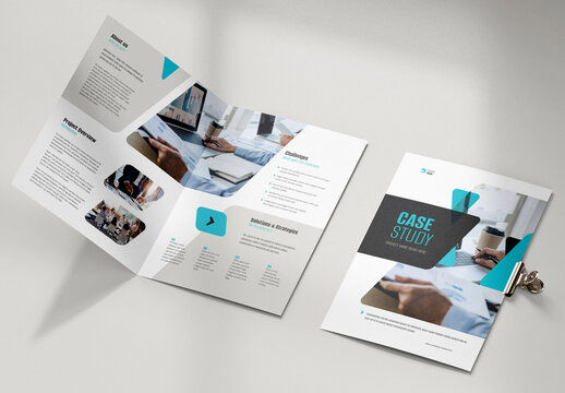 Case Study Business Brochure Template 