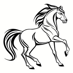 horse vector illustration