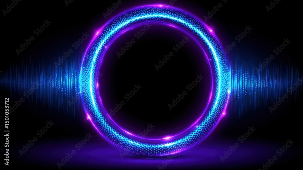 Poster quantum optimized fiber projection layering tool icon concept highlighting advanced techniques in da