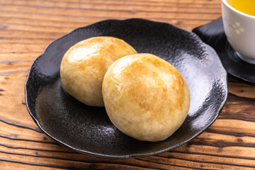 おやき（野沢菜）