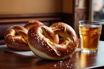 Soft Pretzels - United States Food Classic Snack Known for Its Chewy Texture and Salty Crust: Discover the Origins and Why This Twist-Shaped Treat Is a Crowd Favorite