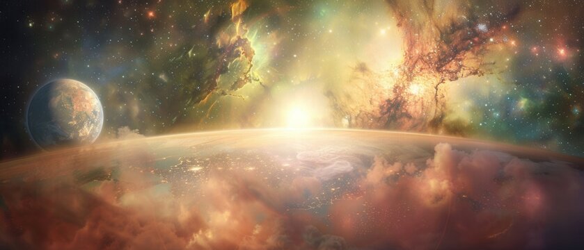 Creaci&oacute;n c&oacute;smica: Nacimiento de un sistema planetario