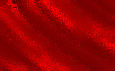 Vector red foil texture background. Abstract gradient bright and shiny light reflection rough texture surface. Vector illustration for background, backdrop, web, wallpaper, print and design artwork.
